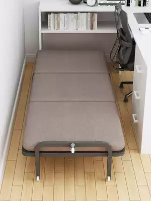 Ruile reinforced office lunch break folding bed single three-fold home simple Hospital accompanying nap artifact