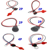 Тип-C 2PIN 4PIN 5PIN MELLESH с проволокой с 2,0 клеммным сиденьем вместо гайки DC5521