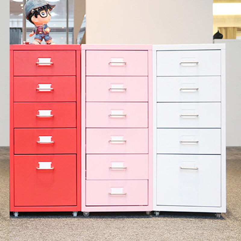File cabinet Office cabinet Drawer cabinet Low cabinet Iron data cabinet Storage cabinet Storage cabinet Small six-bucket low cabinet Household