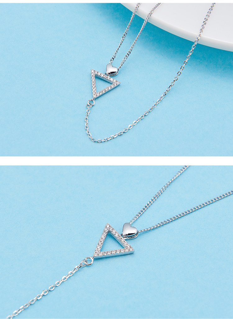 Bracelet de cheville Femme      en Argenterie - Ref 3102375 Image 15