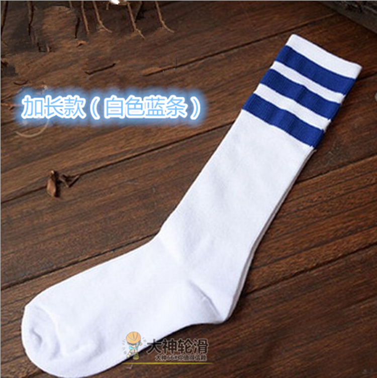 Giày lăn đặc biệt vớ nam giới và phụ nữ trượt con lăn người lớn dài dày cotton vớ thể thao vớ khăn chân vớ nam cổ cao