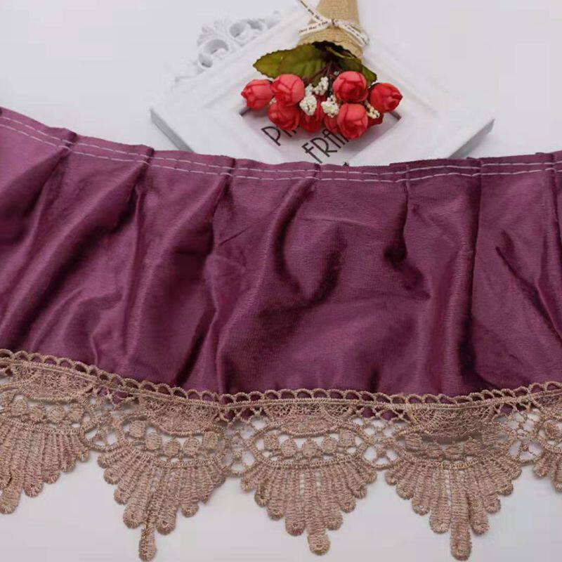19 cm with flannel sofa cushion water soluble lace fabric sewing accessories table skirt decoration wide lace edge