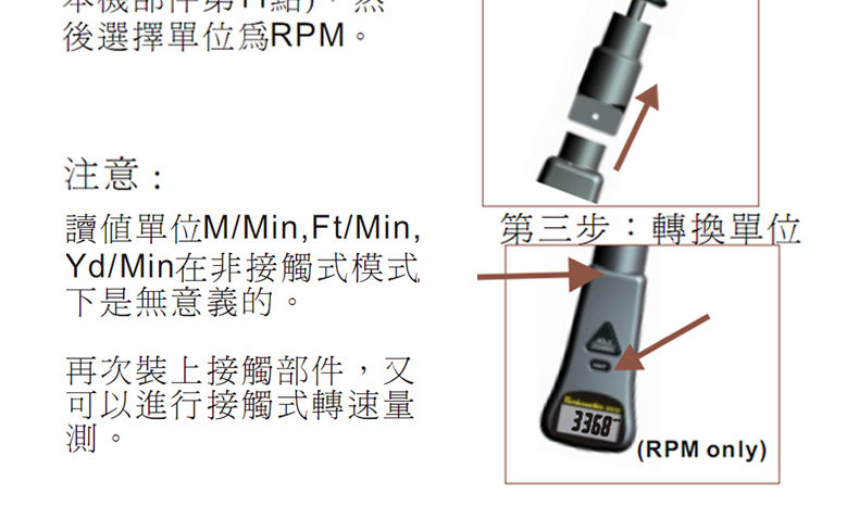 Hengxin AZ8008 handheld photoelectric tachometer non-contact dual-purpose digital tachometer tachometer tachometer
