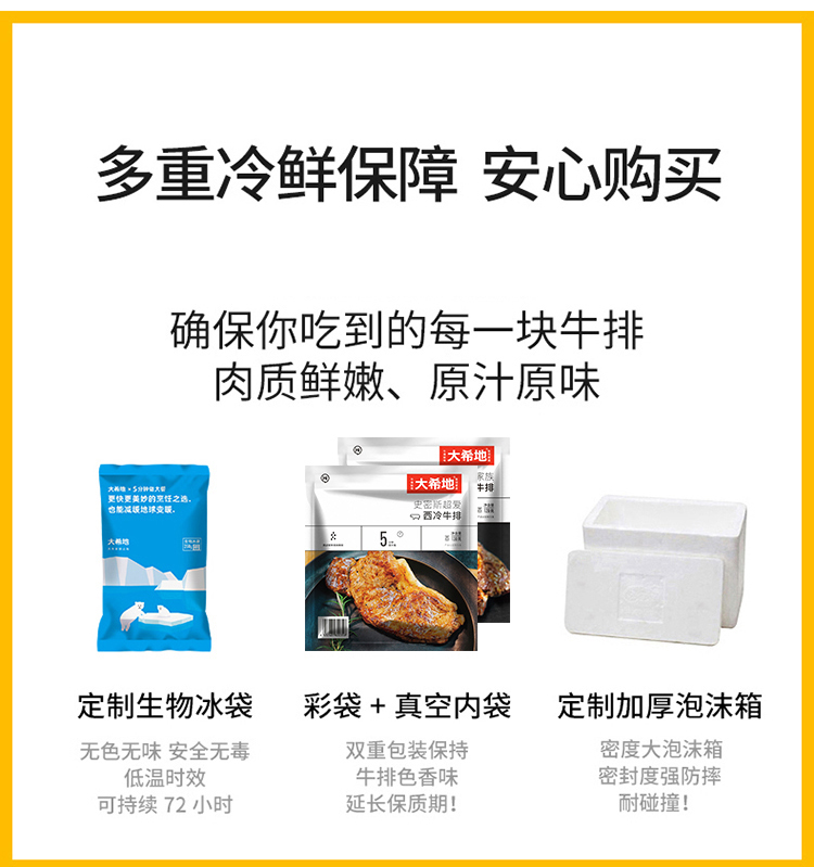 补券，通过核酸检测，资质齐全：130gx10片 大希地 进口原肉整切牛排 券后149元包邮，赠鸡块250g+鸡米花250g+意面100g等 买手党-买手聚集的地方