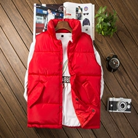 Mùa thu đông trẻ em áo vest cotton 16 thiếu niên xuống áo bông 12-15 tuổi cậu học sinh trung học cơ sở áo ấm áo vest trung niên