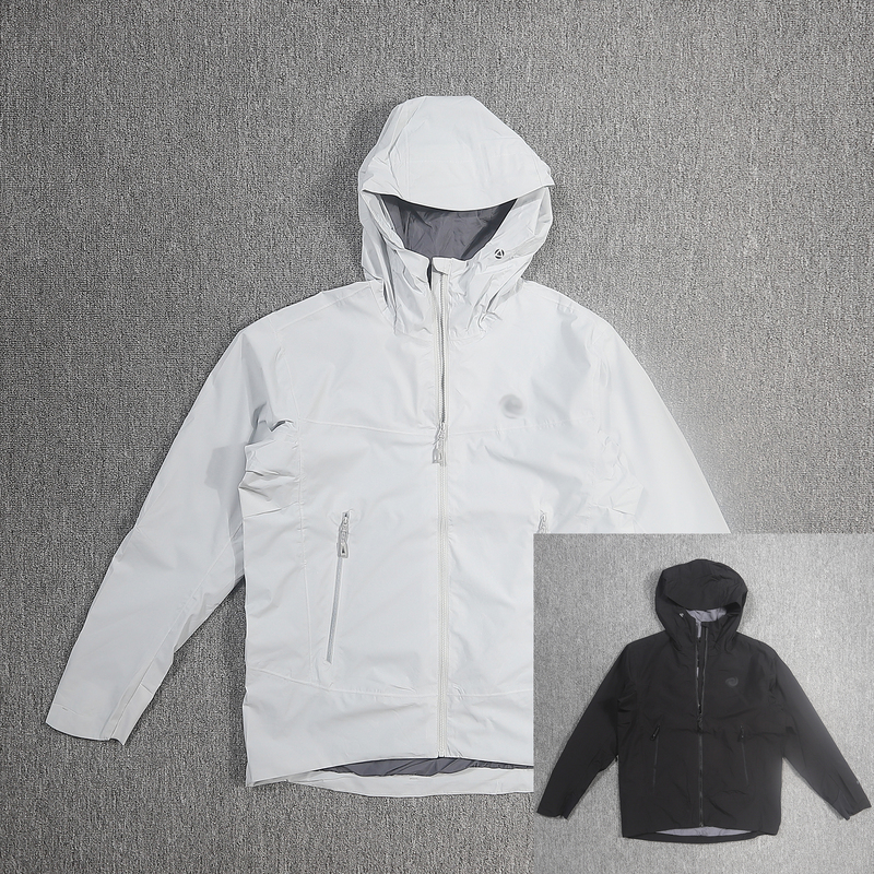 European and American Men's Outdoor Sports Jacket, Windproof, Water-Repellent, Hooded, Embroidered, Zippered, Slim-Fit Soft Shell 26.08.24