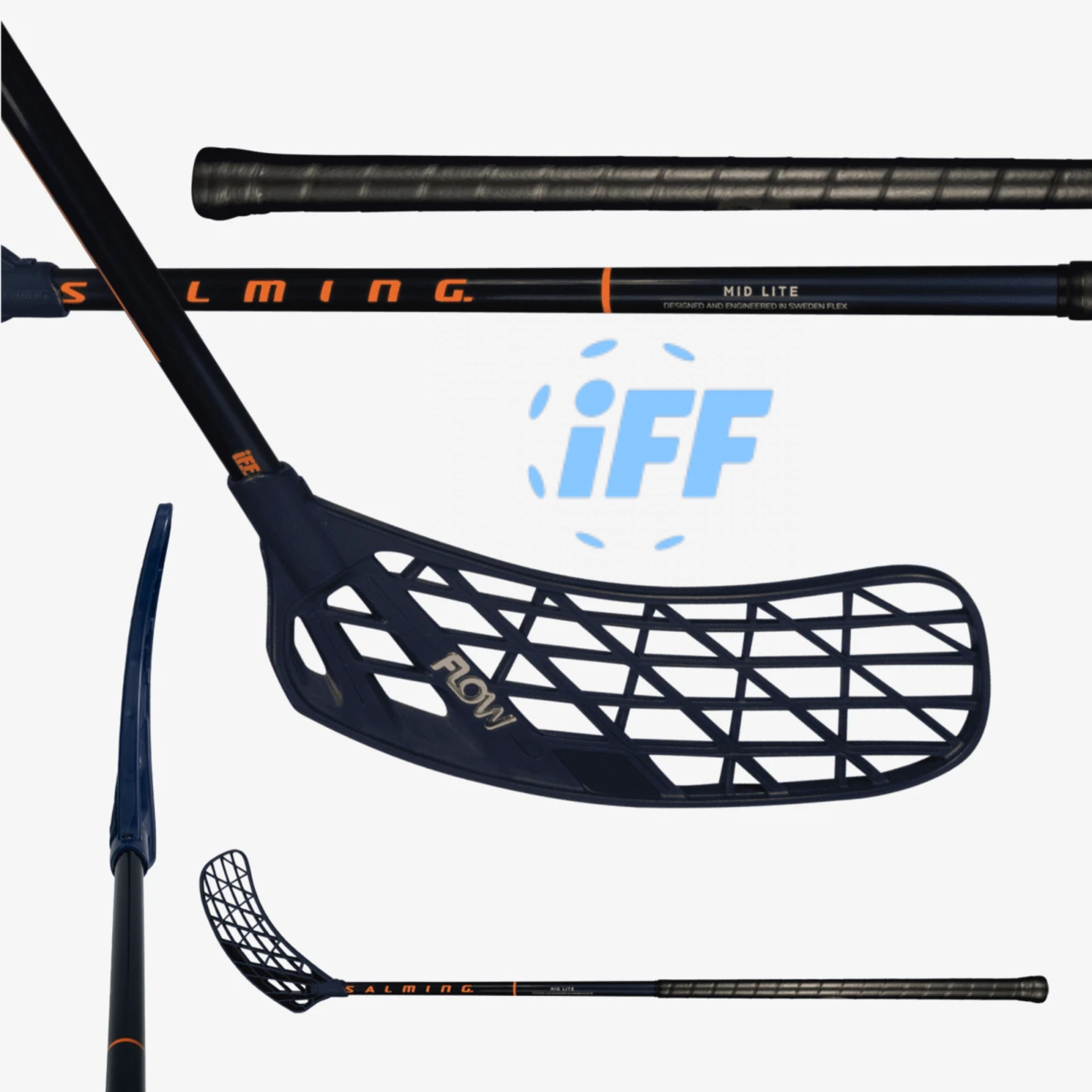 SALMING スウェーデン製 輸入 IFF認定 ソフトホッケースティック ドライランドアイスホッケースティック ユース競技用スティック 本物