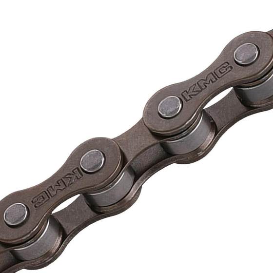 KMC桂盟S系列S1单速折叠车儿童车自行车链子链条适用捷安特美利达