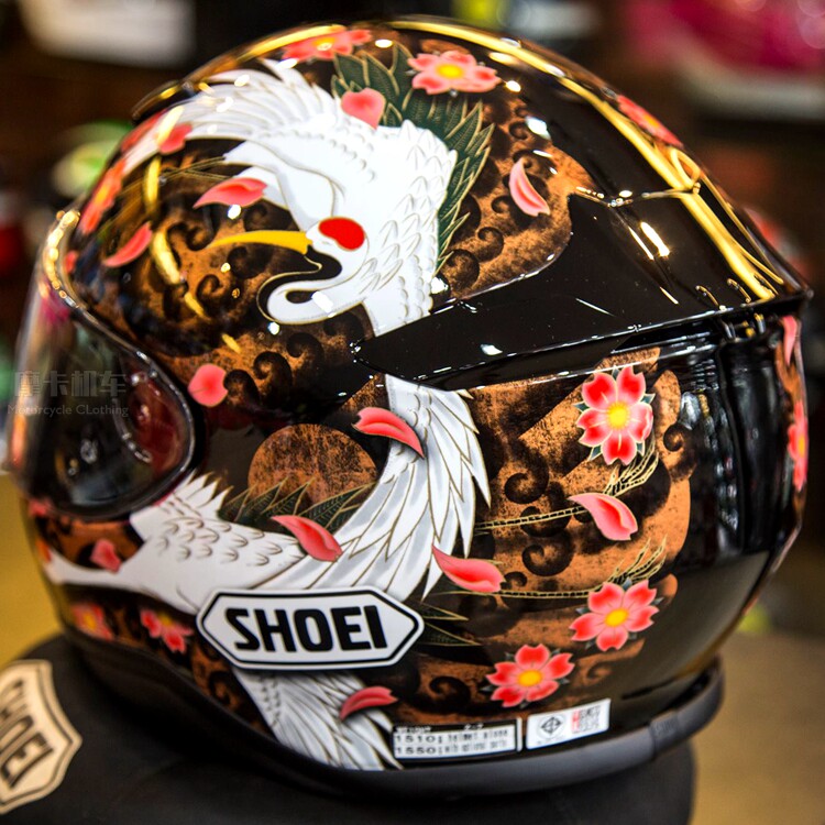 Big Amoy Star SHOEI Z7 Transcend Crane Sakura Motorcycle Racing