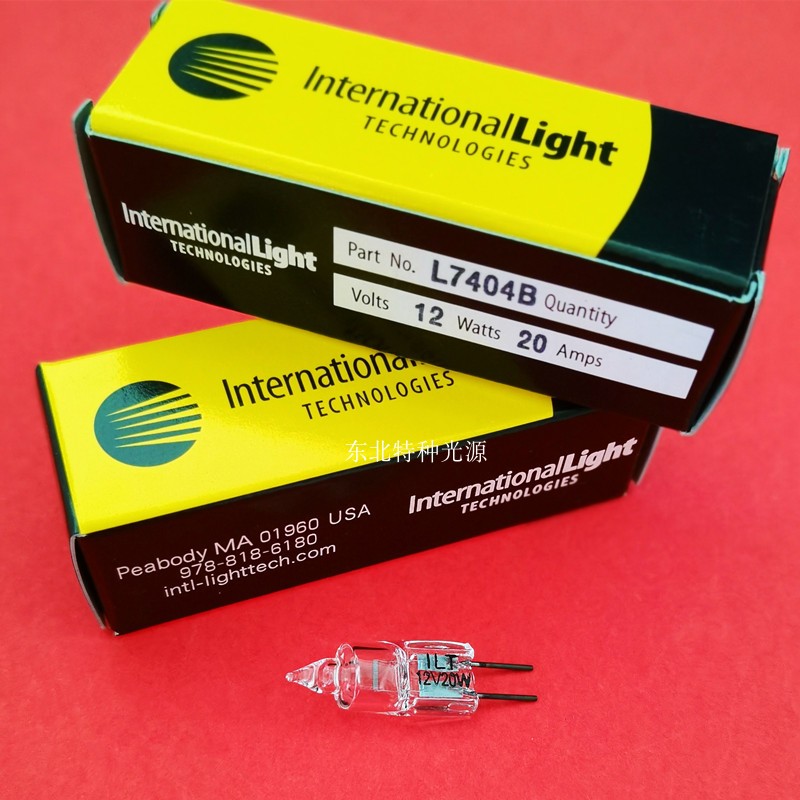 ILT L7404B 12V20W 生化分析仪灯泡仪器设备显微镜光源插泡G4