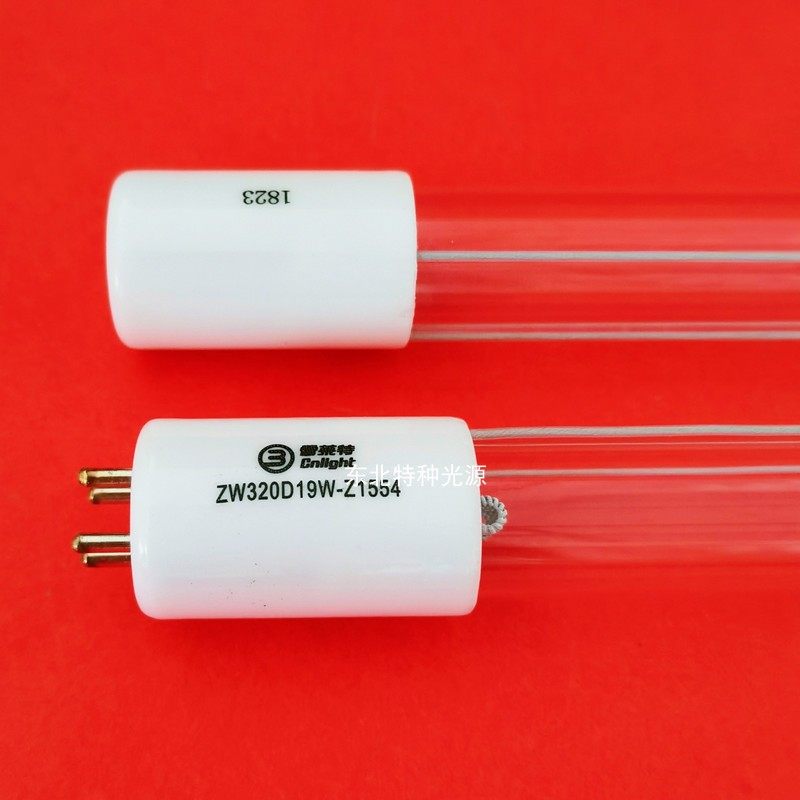 雪莱特320W大功率污水处理紫外线灯ZW320D19W-Z1554废水净化灯管