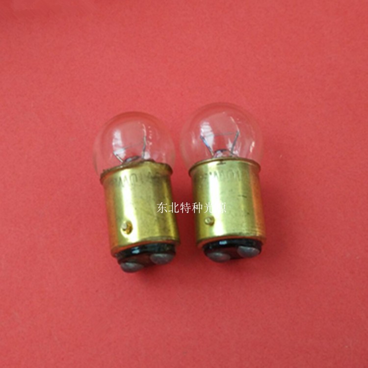 13V10W BA15D双触点 指示灯泡 光学仪器光源