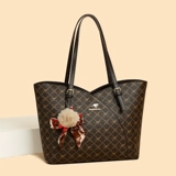 袋鼠 Вместительная и большая сумка через плечо, сумка на одно плечо, из натуральной кожи, изысканный стиль, в западном стиле