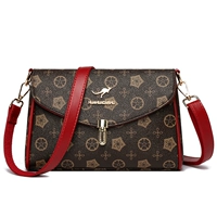 Маленький цветочный красный (уполномоченная кожа)