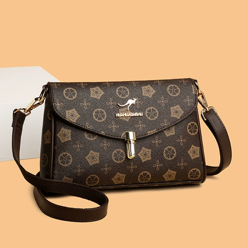 Кенгуру, универсальная сумка на одно плечо, кожаная сумка через плечо для матери, небольшая сумка, для среднего возраста, из натуральной кожи