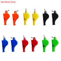 2pcs Safety Whistle Super Loud Sports Referee Whistle Emerge