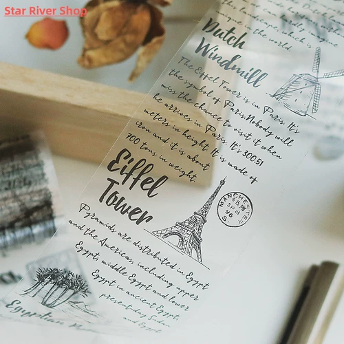 Винтажная наклейка для маскировки для домашних животных прозрачная водонепроницаемая лента