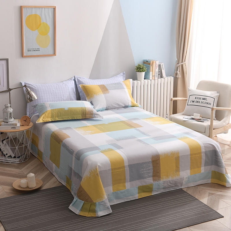 100% cotton Simmons single double bed skirt protective cover single piece cotton 1 5 m 1 8 bed cover dustproof bed cover sheet