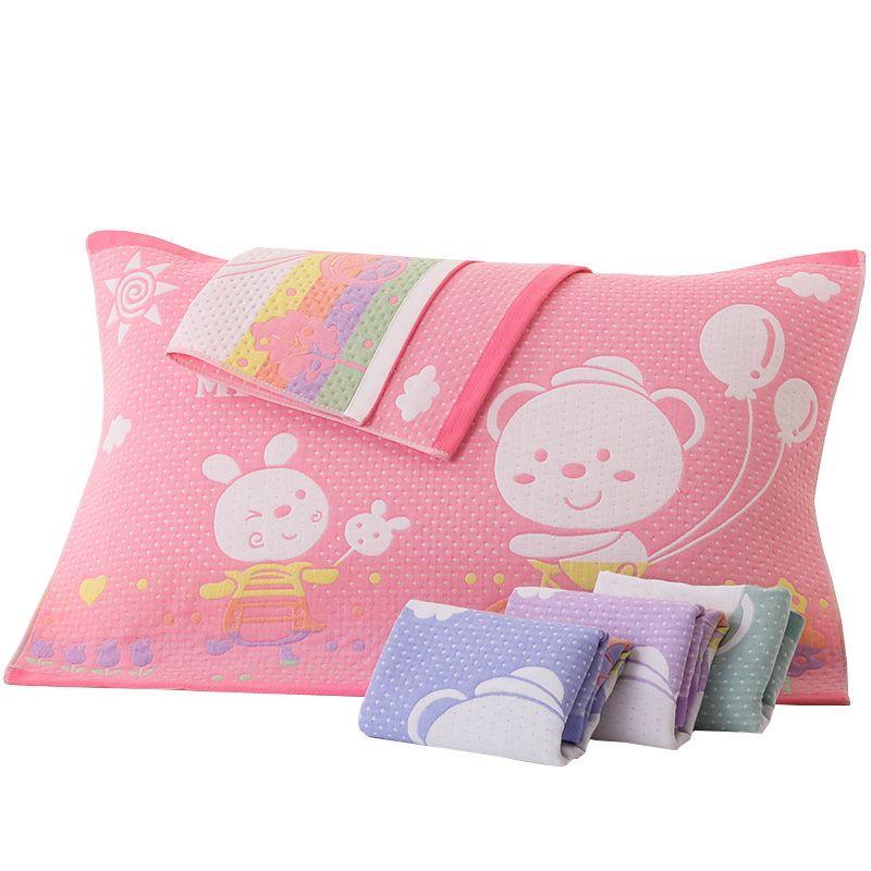 欧式高档家用全棉防滑枕巾