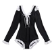 2021 mới váy tam giác một mảnh sexy bảo thủ che bụng giảm béo lưng không lưng cô gái sinh viên áo tắm mùa xuân nóng - Bộ đồ bơi One Piece