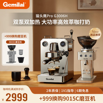 Gemilai Owl Pro 3006H Small Household Semi-Automatic Coffee Machine Espresso Extraction