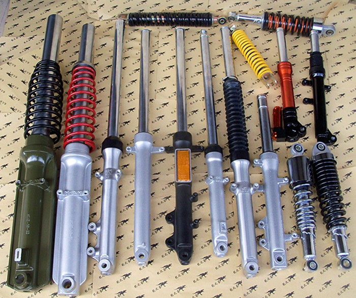 Three-wheeled scooter electric bicycle Qiaoge small public host car front shock absorber rear shock absorber engine frame drive shaft