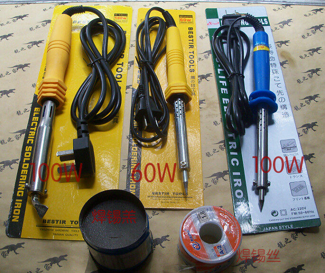 Electric soldering iron welding tin wire soldering tin for electric welding line of locomotive electric car welding machine