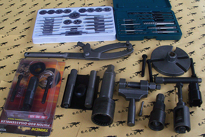 Clutch tool wrench copper sleeve repair tool Rama sleeve extractor twisted wire tool tire tool