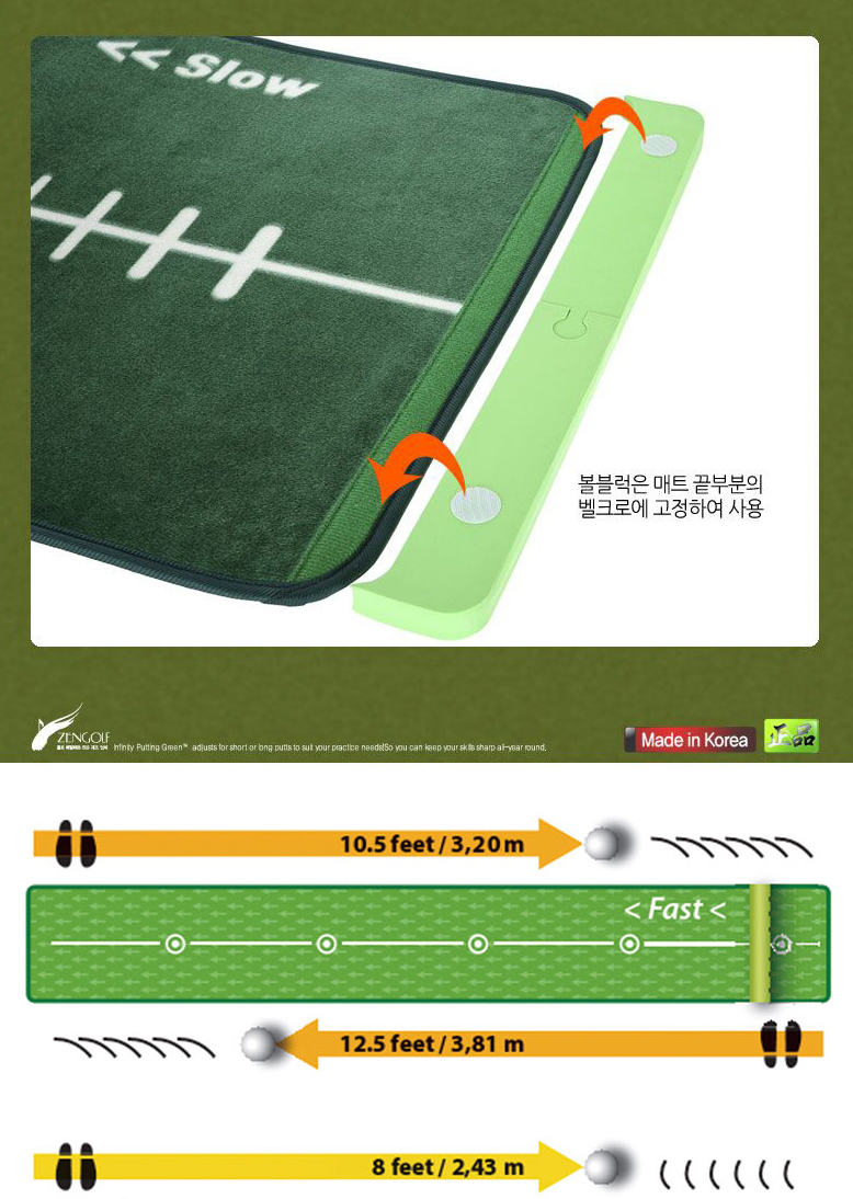 Trong nhà golf đưa thực hành xuất khẩu Hàn Quốc văn phòng nhà nhung màu xanh lá cây đặt thực hành chăn 	bộ gậy đánh golf honma