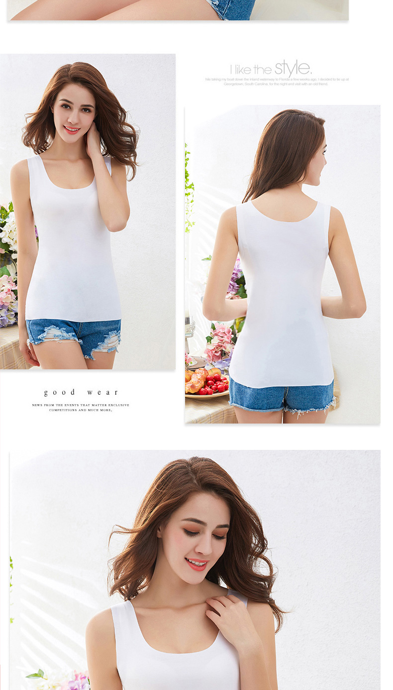 Không tay liền mạch cộng với nhung ấm áp modal áo khoác nữ mùa hè bên ngoài mặc một chiếc áo sơ mi ngắn đáy trong mùa thu và mùa đông áo ba lỗ