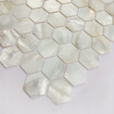 Натуральная шестиугольная мозаичная наклейка на стенах наклейка