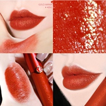 Domestic counter Armani Red Tube Lip Glaze Velvet Matte Red Brown Hawthorn Red 206 Limited 405g 416g