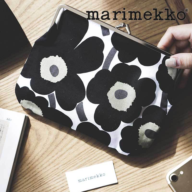 [in Stock] Finland Marimekko Unikko Poppy Coin Purse Makeup Bag Crossbody Bag