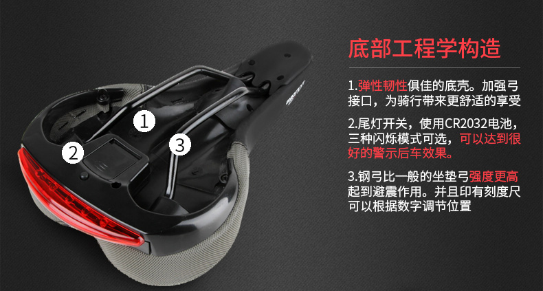 Selle de vélo Mountain Bike ZOLI - Ref 2348274 Image 14