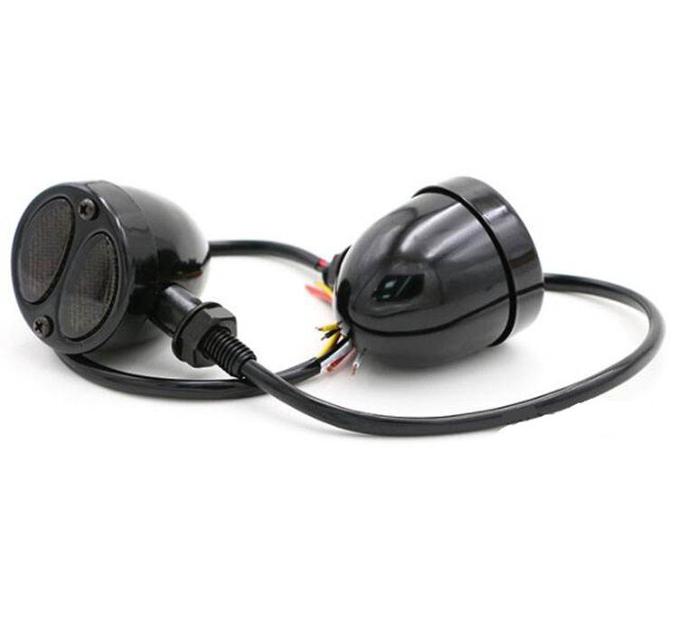 Phụ kiện xe máy Harley Cruise Prince xe hợp kim nhôm retro bật tín hiệu rẽ đèn lệnh điều chỉnh ánh sáng - Đèn xe máy den led xe may