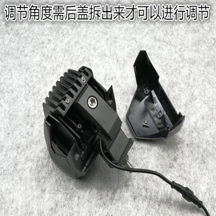 Đèn pha xe máy sửa đổi đèn pha 60WA cột Wrangler đèn phụ xe off-road Xe đèn pha LED đèn pha phía trước - Đèn xe máy đèn led pha xe máy