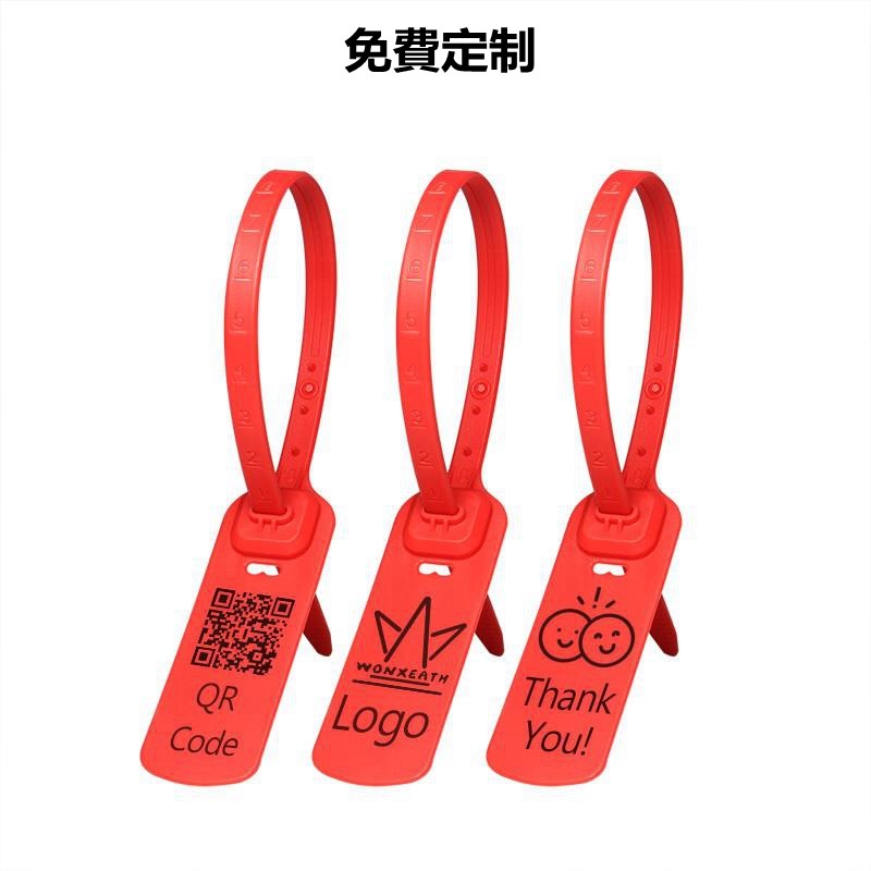Disposable safety plastic seals Container wire label ties Oil tanker anti-theft lead lock buckle