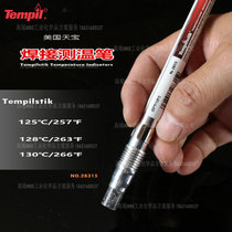 American Tianbao Welding Special Thermometry Pen Tempilstik125 degree 124 128 128 degrees 130-degree thermometric wax pen