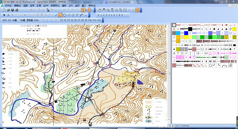 Ocad-10.3 Orienteering Map Making Software Simplified Chinese Professional Edition Ocad-10.3 Orienteering Map Making Software Simplified Chinese Professional Edition