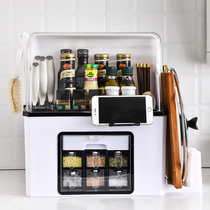 Connection box kitchen products with frame multiple salt-flavored bottle cans to include household flavor combination package