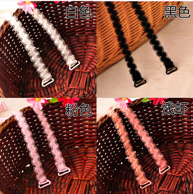Kéo dài ren mỏng vai dây đeo đồ lót chéo treo cổ dây đeo vai ra khỏi cổ áo sinh viên ren dây đeo vai dây áo quai trong