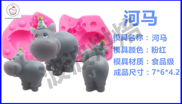 Khuôn silicon stereo 3D DIY handmade xà phòng khuôn khuôn sô cô la nến nến khuôn nướng khuôn bánh bao