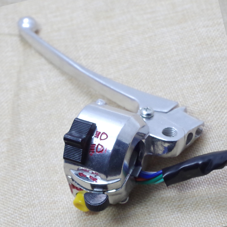 Phụ kiện xe máy Jialing JH70 Dayang 90 đèn pha trái và phải kết hợp công tắc phanh ly hợp tay cầm nhỏ đèn xe máy siêu sáng