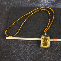 The new gold foil Ari character multiple spells the pendants of the pendant pendants men and women