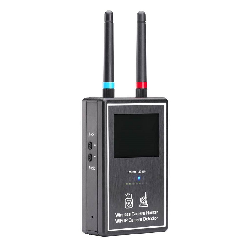 Ensure the full broadband WiFi detection of the Ann VS-124 anti-snapped wireless audio-visual receiver scanning instrument