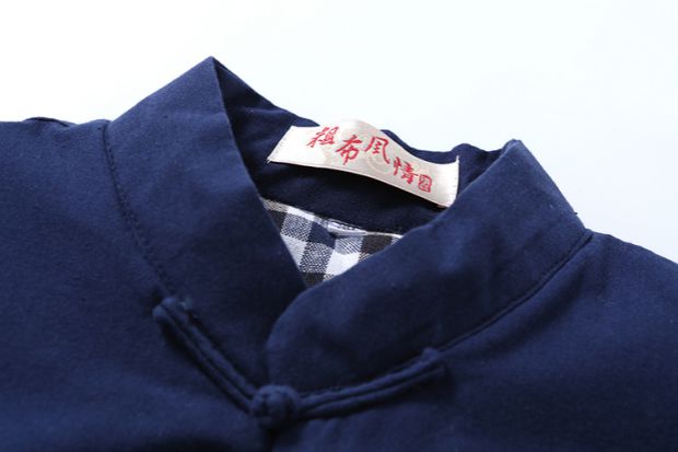 Phong cách Trung Quốc Tang phù hợp với áo khoác cotton nam vest vest vest vải thô Trung Quốc cổ áo cổ áo khóa bông đệm dày mùa thu đông áo khoác mùa đông nam hàn quốc