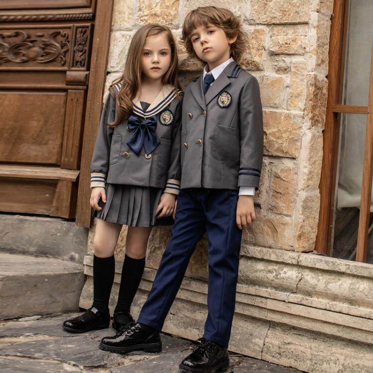 2022 new spring and autumn kindergarten uniforms primary school uniforms children's long-sleeved suits performance suits