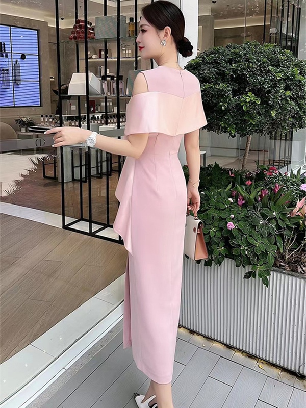 Elegant Evening Dress for Mother of the Bride, High-End and Luxurious, Suitable for Everyday Wear, Wedding, and Young Mother-In-Law