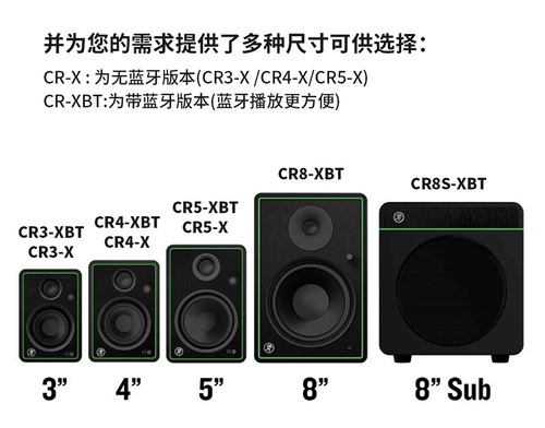 Meiqi Rungman Mechi CR3X/4x/5x8xbt Desktop Speakers Bluetooth [Cool Play Audio]