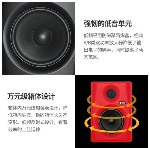 Обезьяна банана/банановой обезьяны Gibbon 5/8 возле поля с динамиками для прослушивания источника [Cool Audio]